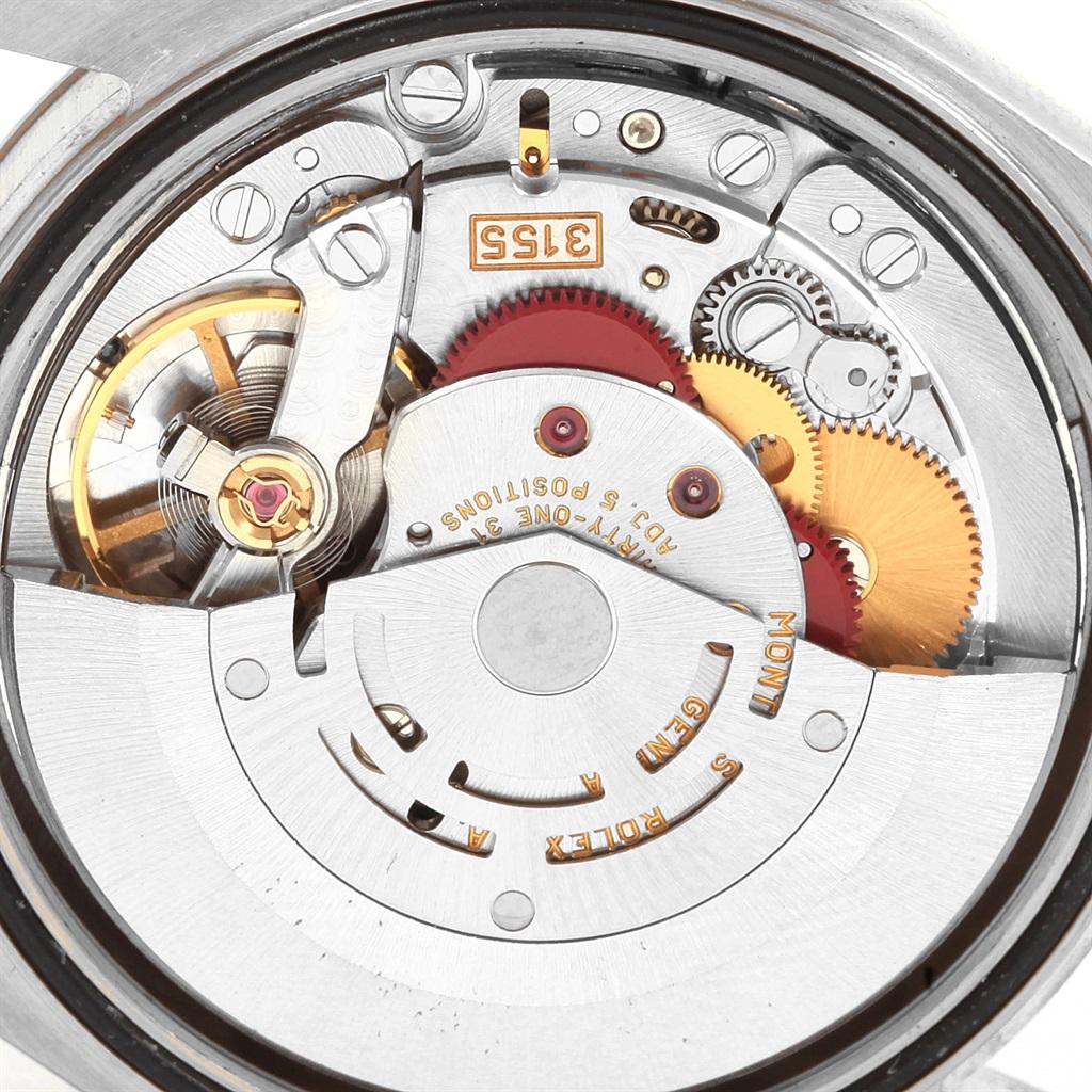 Rolex President Day-Date 18 Karat White Gold Roman Dial Men's Watch 118209 For Sale 1