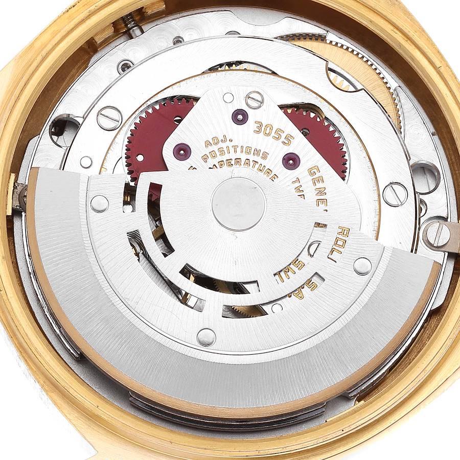Rolex President Day-Date 18k Yellow Gold Diamond Mens Watch 18038 1