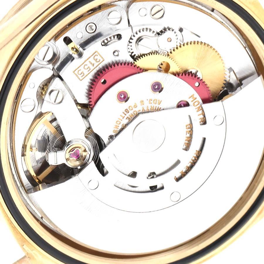 Rolex President Day-Date 18K Yellow Gold Diamond Mens Watch 18308 2