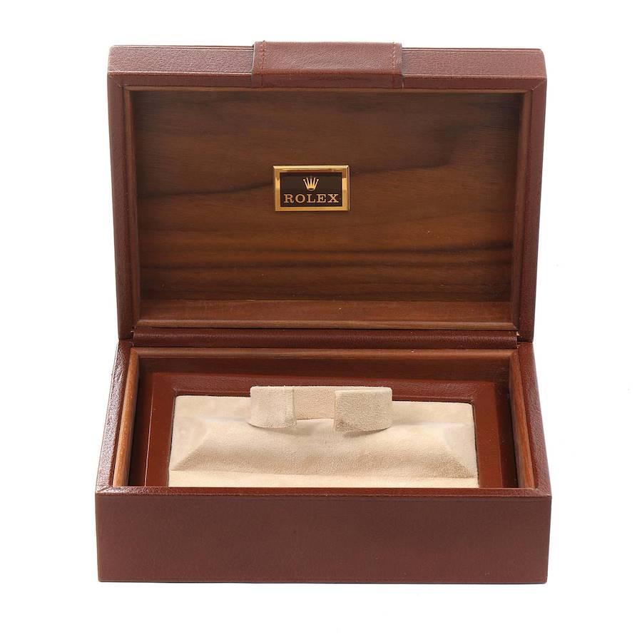 Rolex President Day-Date 36 Yellow Gold Bark Finish Men's Watch 18078 For Sale 5