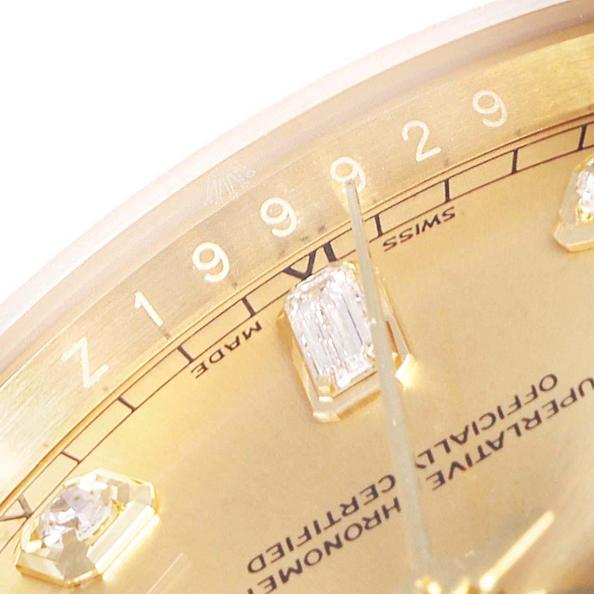 Rolex President Day-Date 36 Yellow Gold Diamond Men's Watch 118388 3