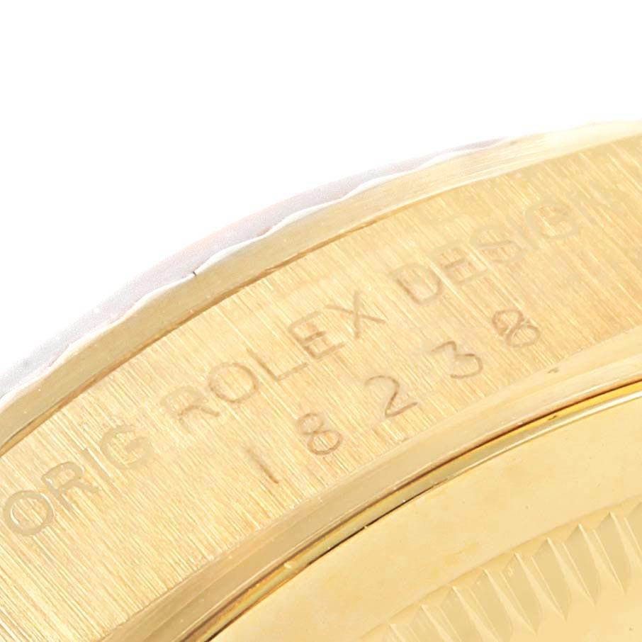 Rolex President Day-Date 36 Yellow Gold Diamond Men’s Watch 18238 3