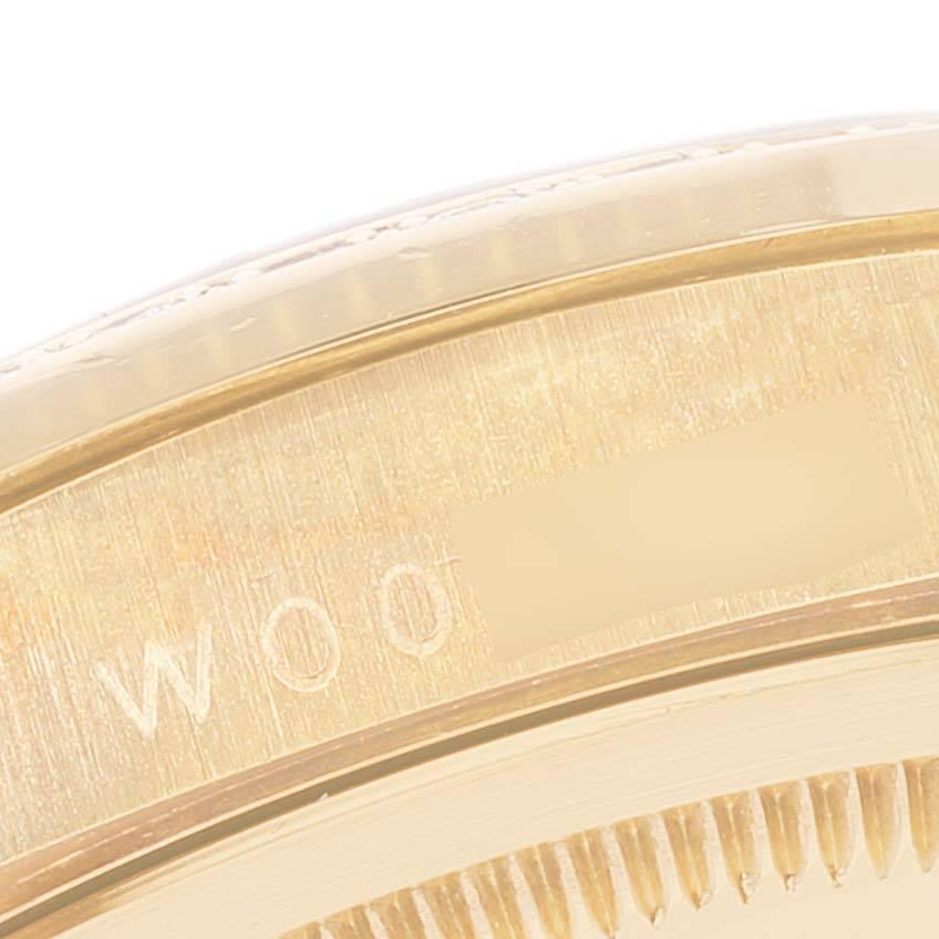 Rolex President Day-Date 36 Yellow Gold Diamond Mens Watch 18388 Box Papers 1