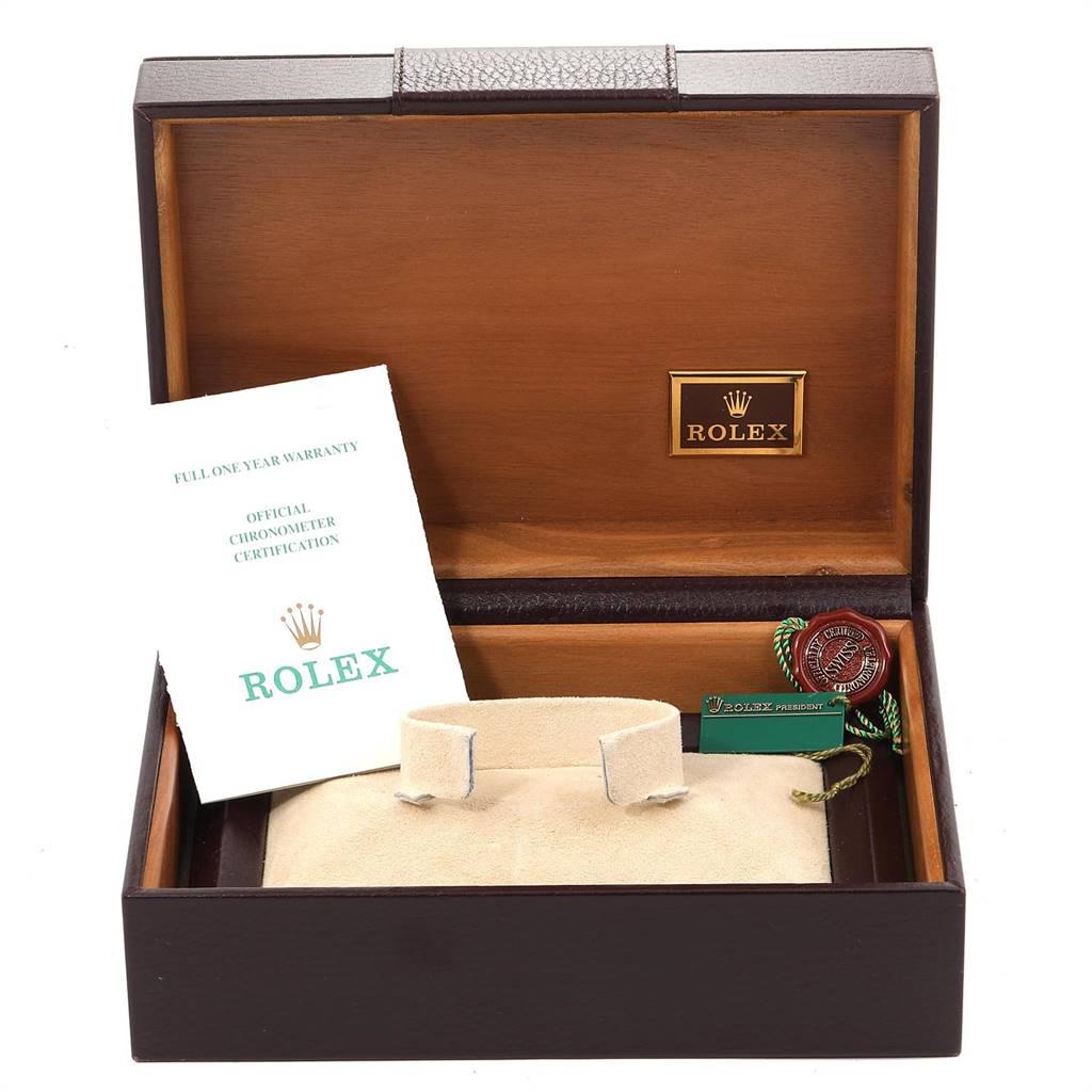 Rolex President Day-Date 36 Yellow Gold Men’s Watch 18238 Box Papers 8