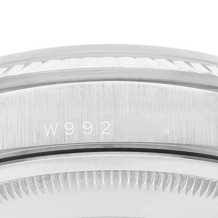 Men's Rolex President Day-Date 36mm White Gold Silver Dial Mens Watch 18239