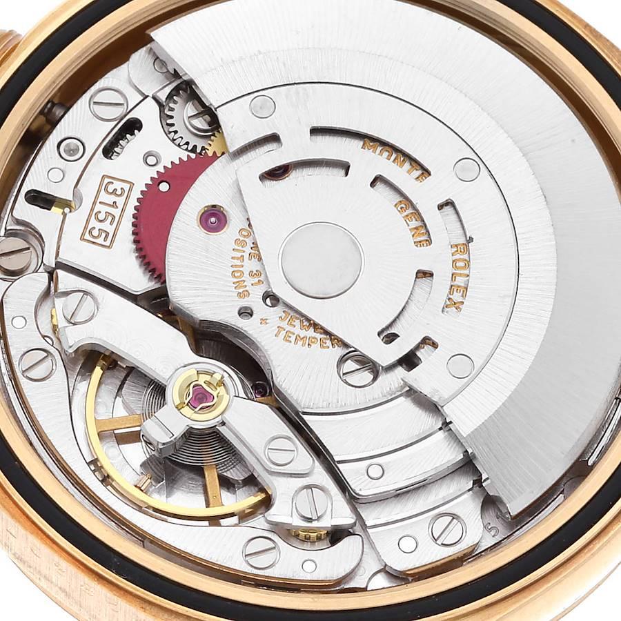 Rolex President Day-Date Gelbgold-Diamant-Herrenuhr 18238 im Angebot 5