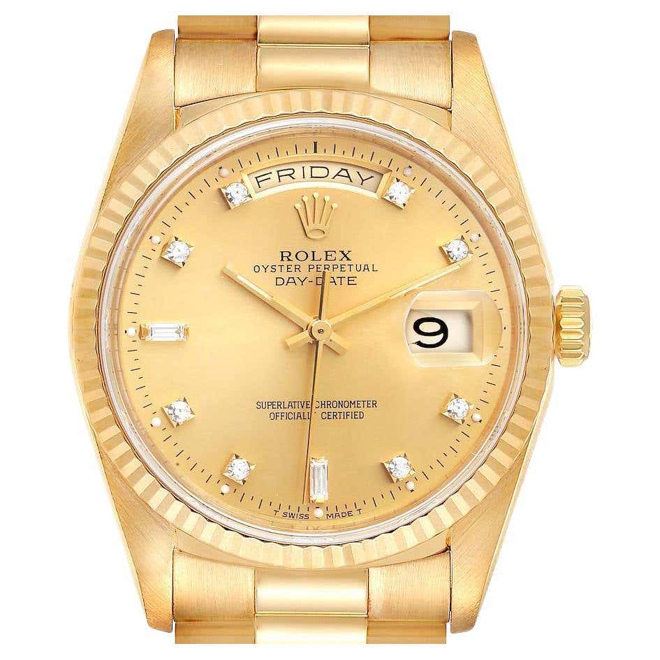 Men's Rolex President, Day-Date Watch 18238 For Sale at 1stDibs | rolex ...