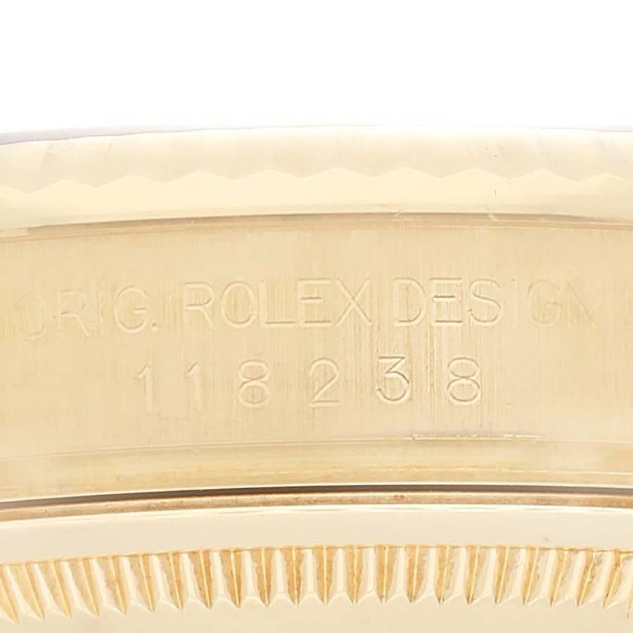 Rolex President Day Date 36mm Gelbgold Herrenuhr 118238 3