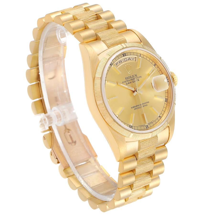 Rolex President Day-Date Yellow Gold Men's Watch 18248 Box In Excellent Condition In Atlanta, GA
