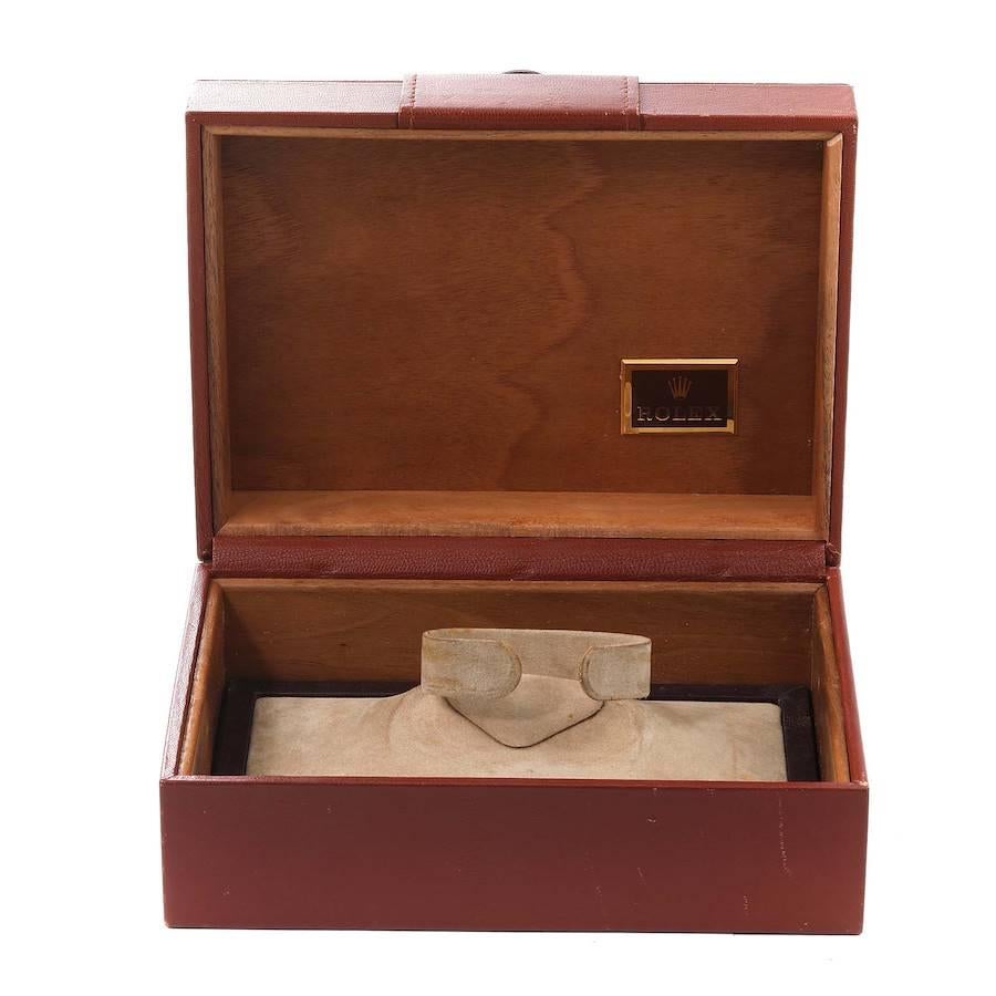 Rolex Montre President Day-Date en or jaune avec cadran blanc 18238 pour hommes en vente 7