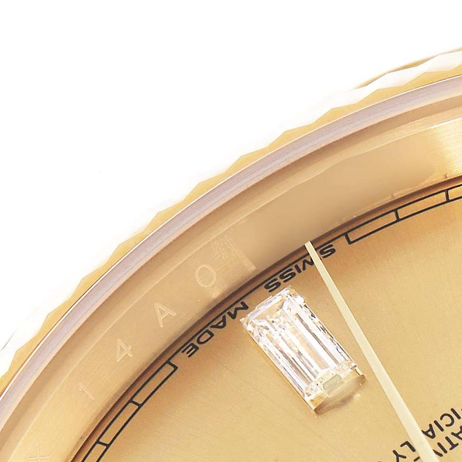Rolex President Day-Date 40 Gelbgold Diamant-Herrenuhr 228238 Box Kartene im Angebot 3