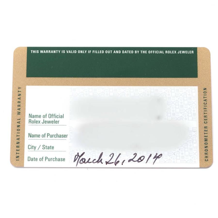 Rolex President Day-Date 41 Matte Black Dial Platinum Mens Watch 218206 Box Card For Sale 4