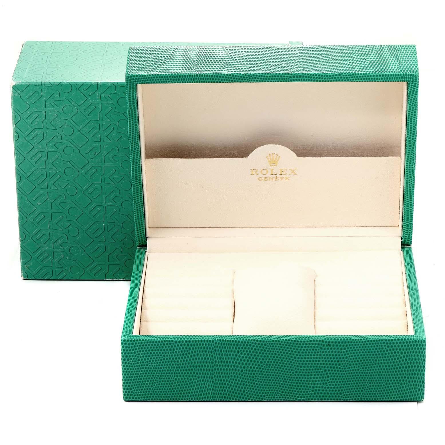 Rolex President Day-Date Gold MOP Myriad Diamond Ruby Men's Watch 18288 For Sale 5