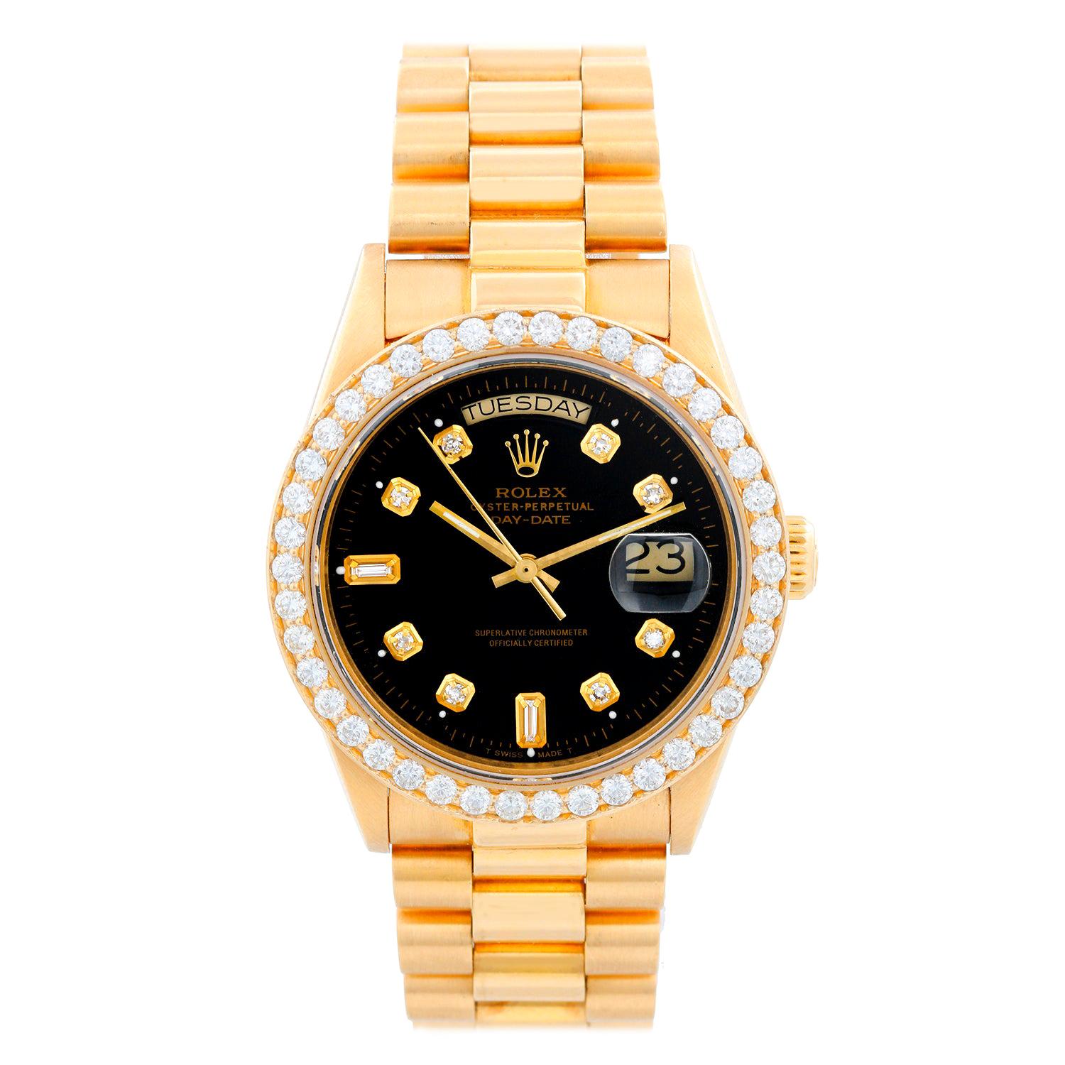 Rolex President Day-Date Men's 18 Karat Gold Watch 18048
