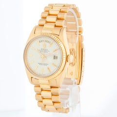 Rolex President Day-Date Men's 18k Gold Watch 1803