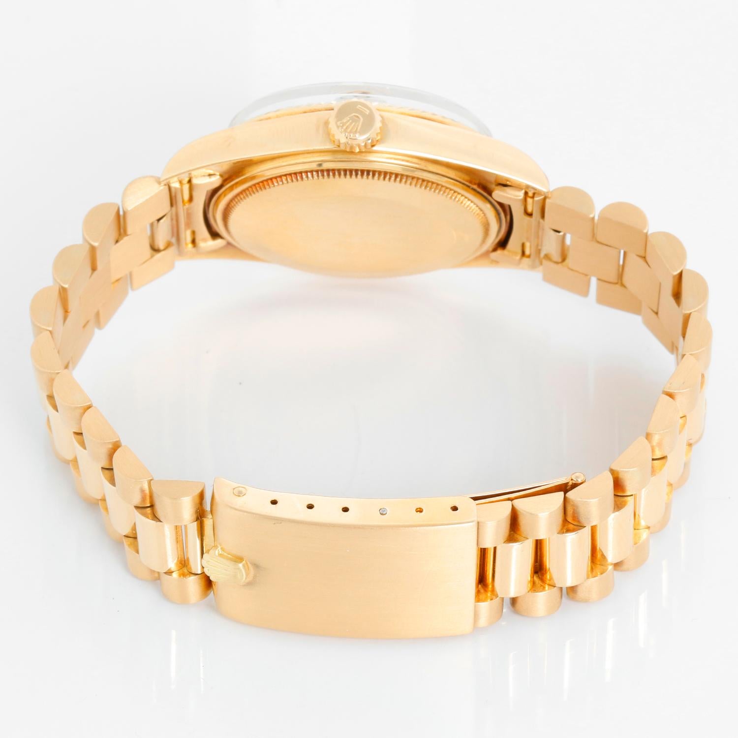 Rolex President Day-Date Men's 18k Gold Watch 1803 1