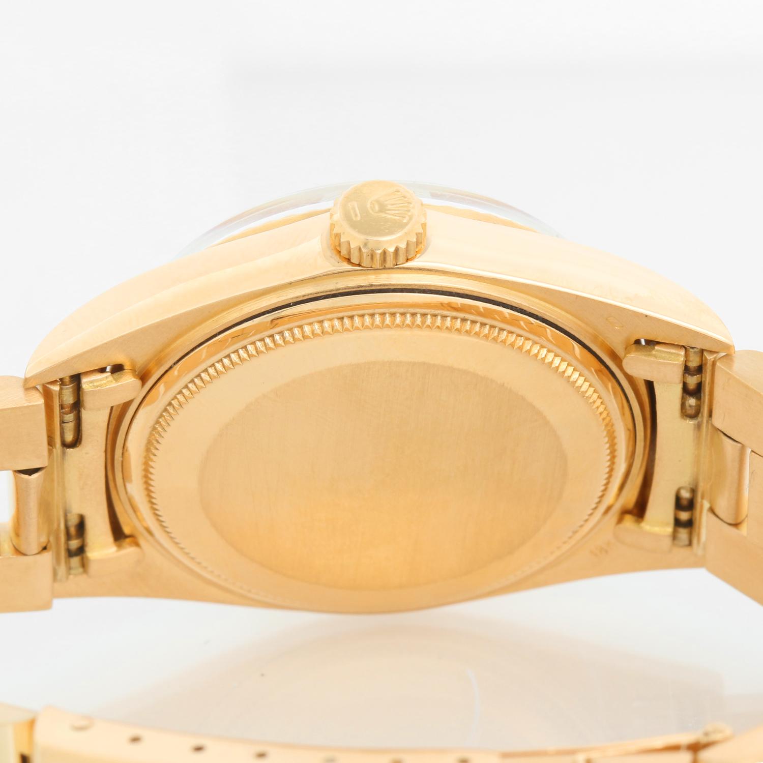 Rolex President Day-Date Men's 18k Gold Watch 1803 2