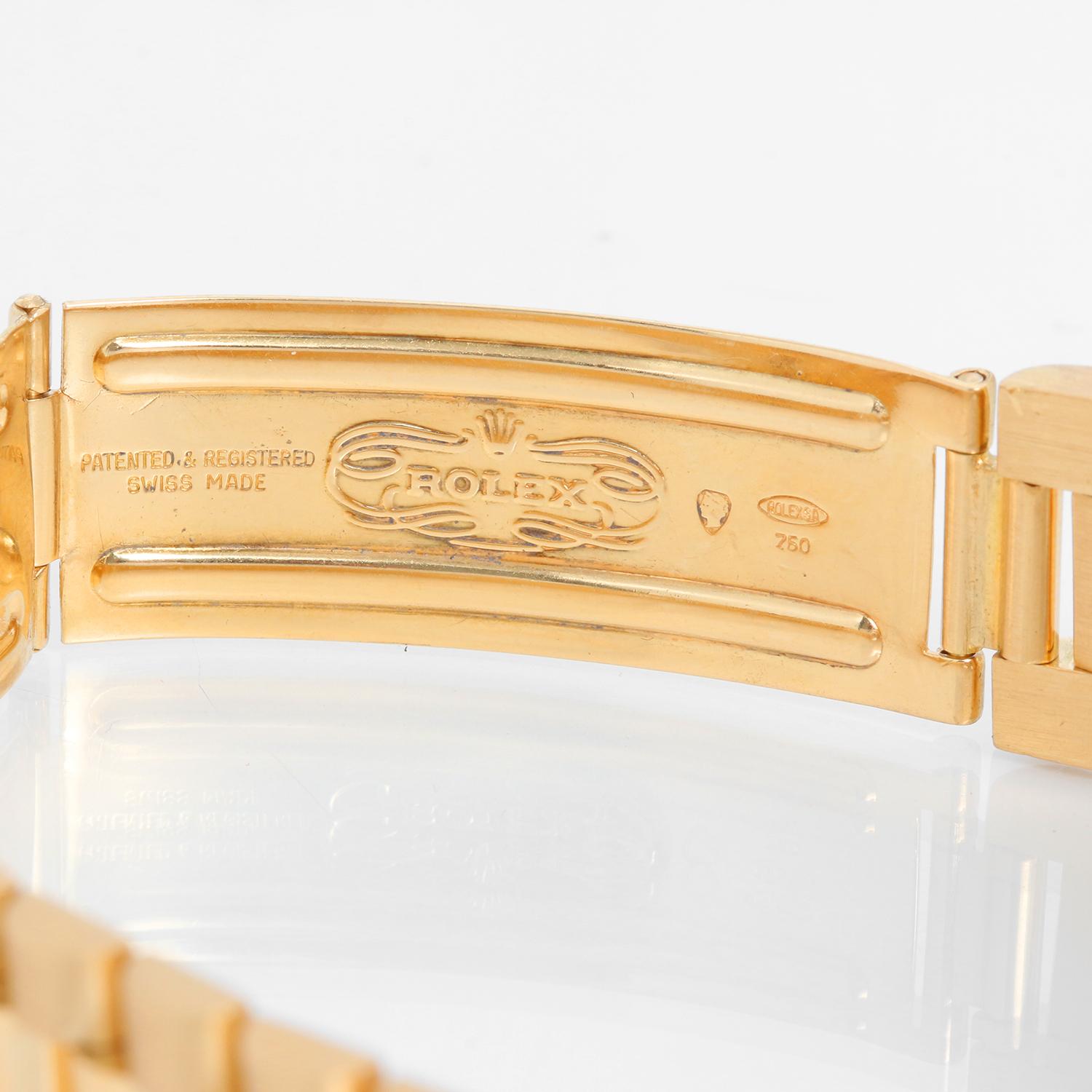 Rolex President Day-Date Men's 18k Gold Watch 1803 2