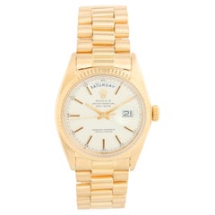 Rolex President Day-Date Men's 18k Gold Watch 1803
