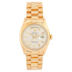 Rolex President Day-Date Men's 18k Gold Watch 1803