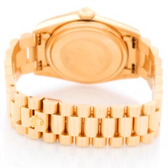Rolex President Day-Date Men's 18 Karat Gold Watch 18038