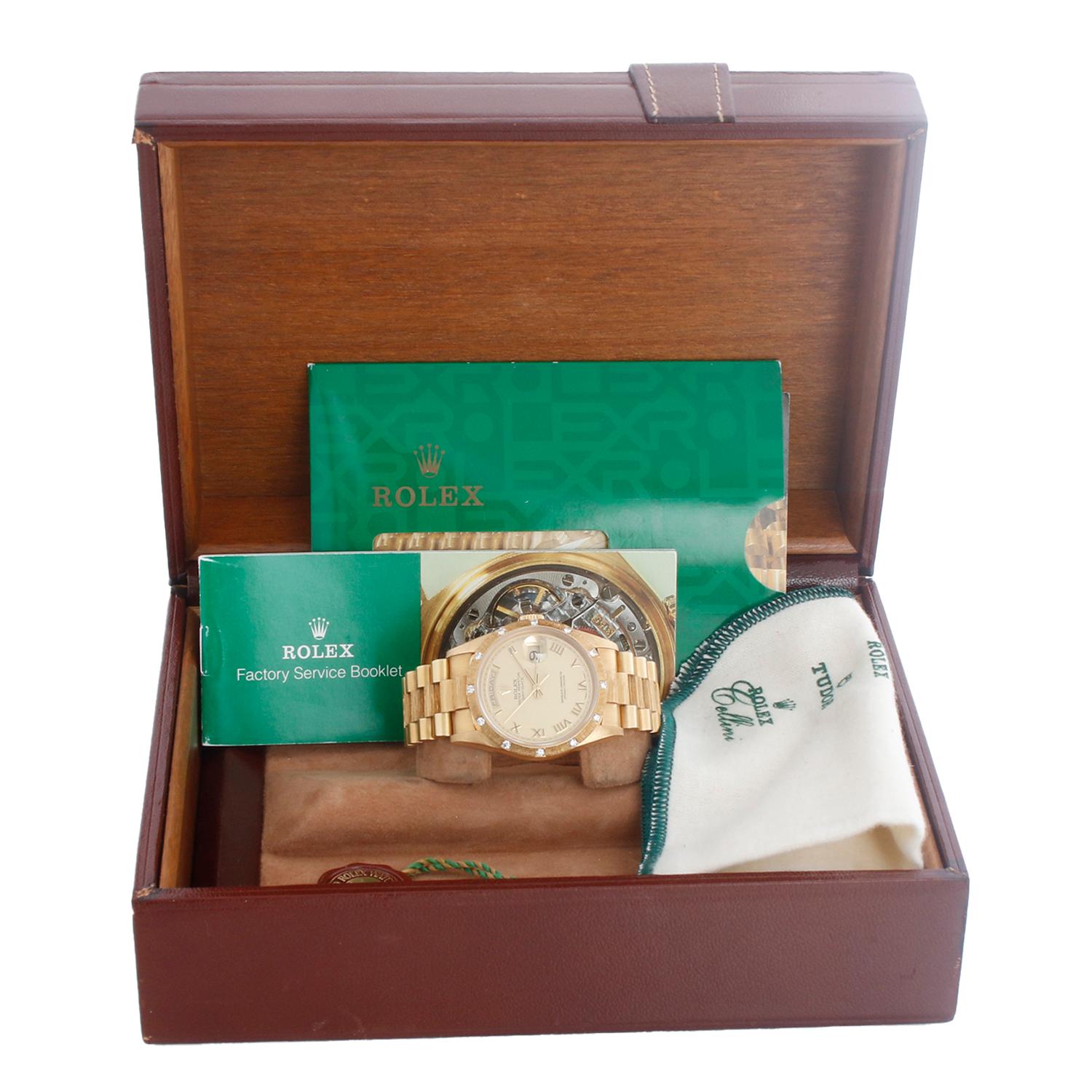 De los hombres Reloj Rolex President Day-Date para hombre 18038 de oro de 18 quilates en venta