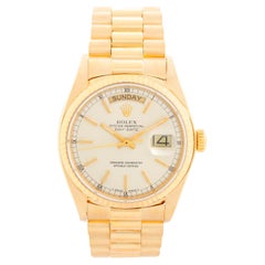 Rolex President Day-Date Men
s 18k Gold Watch 18038