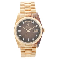 Rolex President Day-Date Men's 18k Gold Watch 18038