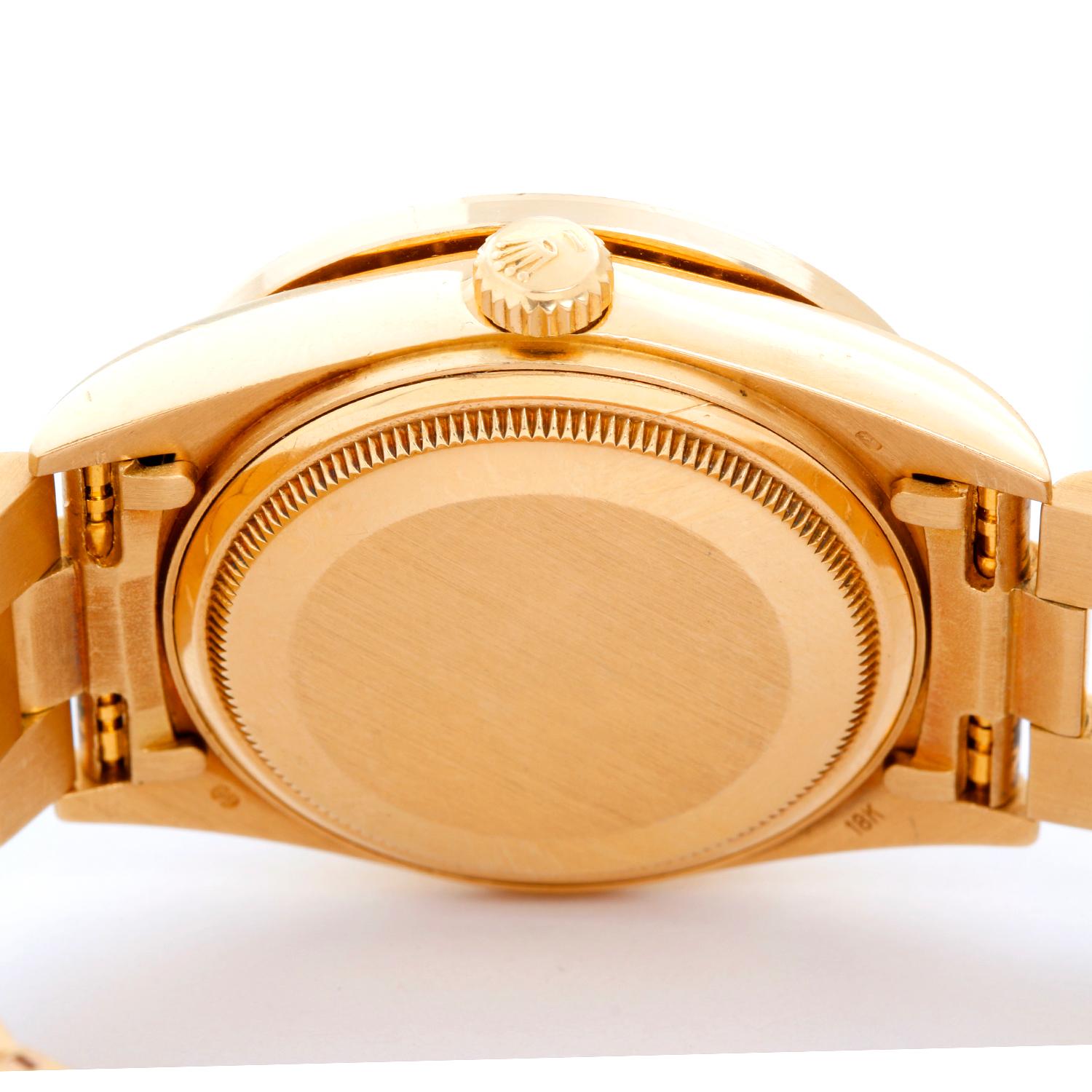 Rolex President Day-Date Men's 18 Karat Gold Watch 18048 1