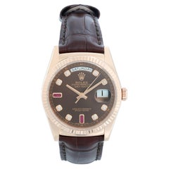 Vintage Rolex President Day-Date Men's 18k Rose Gold Watch