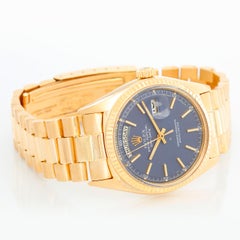 Rolex President Day-Date Men's 18k Yellow Gold Watch 1803