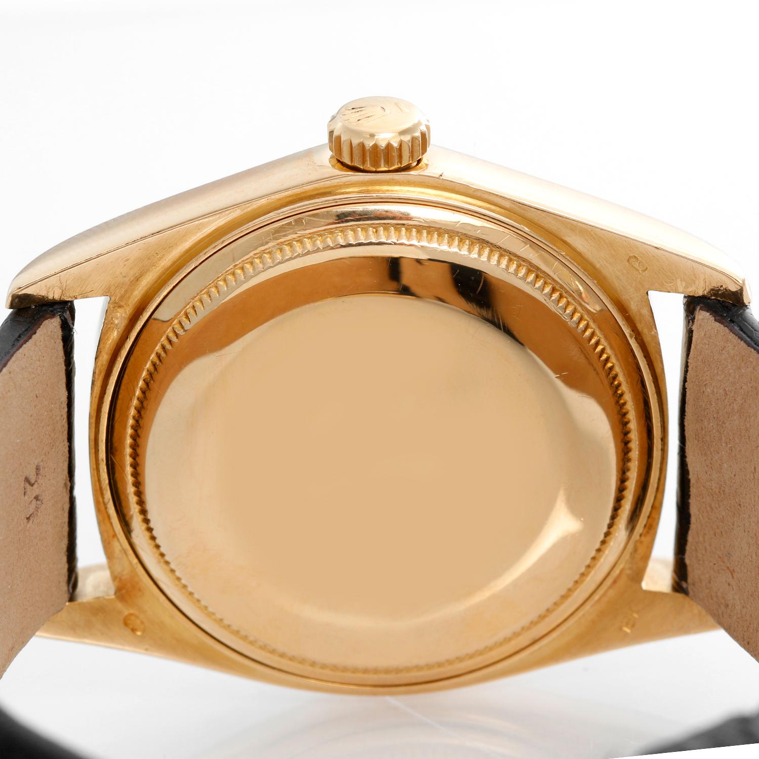 Rolex President Day-Date Men's 18 Karat Yellow Gold Watch, 1803 In Excellent Condition In Dallas, TX