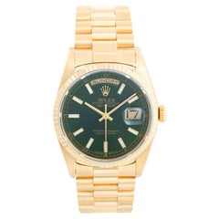 Rolex President Day-Date Men's 18k Yellow Gold Watch 18238