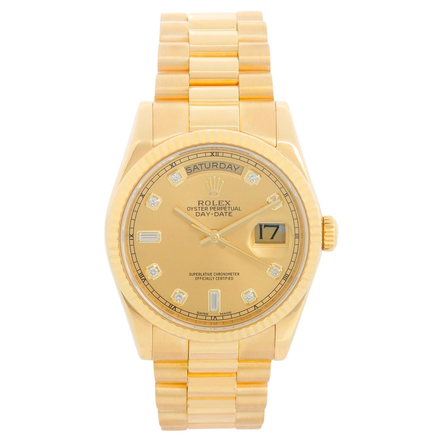 Rolex President Day-Date Men's Watch 118238