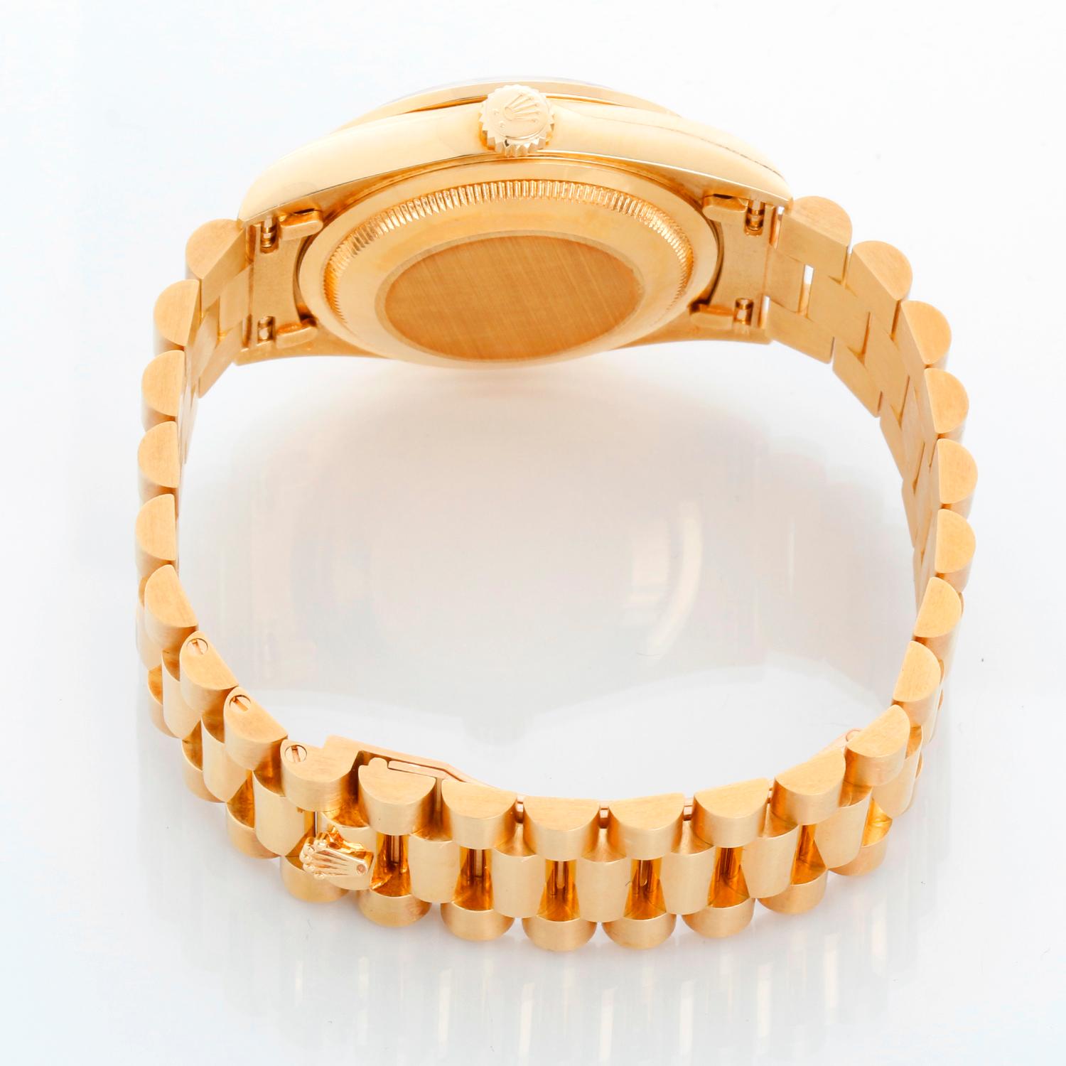 Rolex President Day-Date Herrenuhr 18378 im Angebot 2