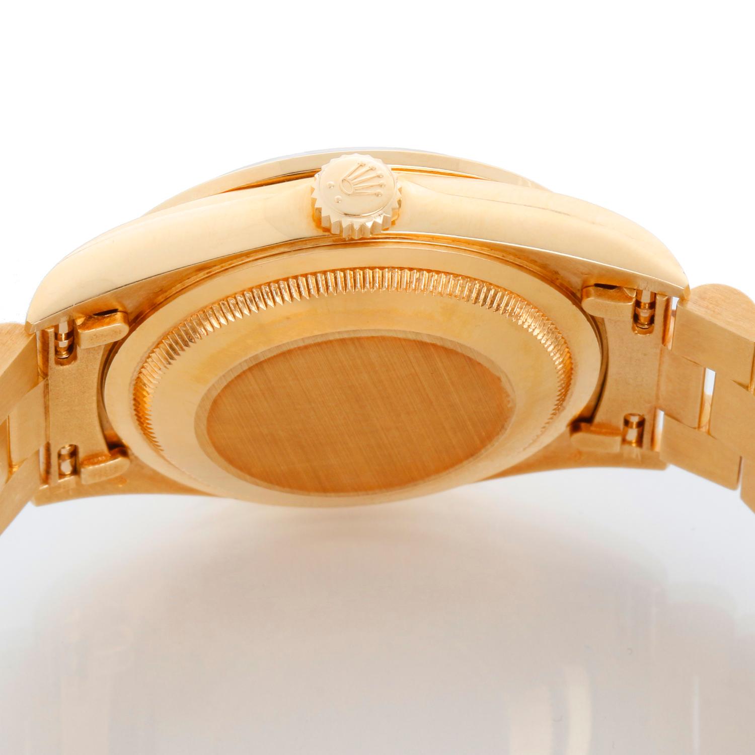 Rolex President Day-Date Herrenuhr 18378 im Angebot 3