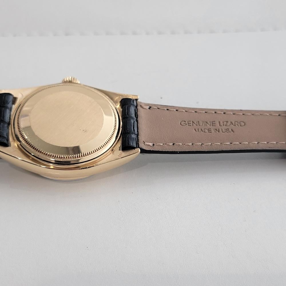 Rolex Präsident Day Date Ref 1803 18k Solid Gold 1970er Jahre Herren Automatik RA631 im Angebot 6