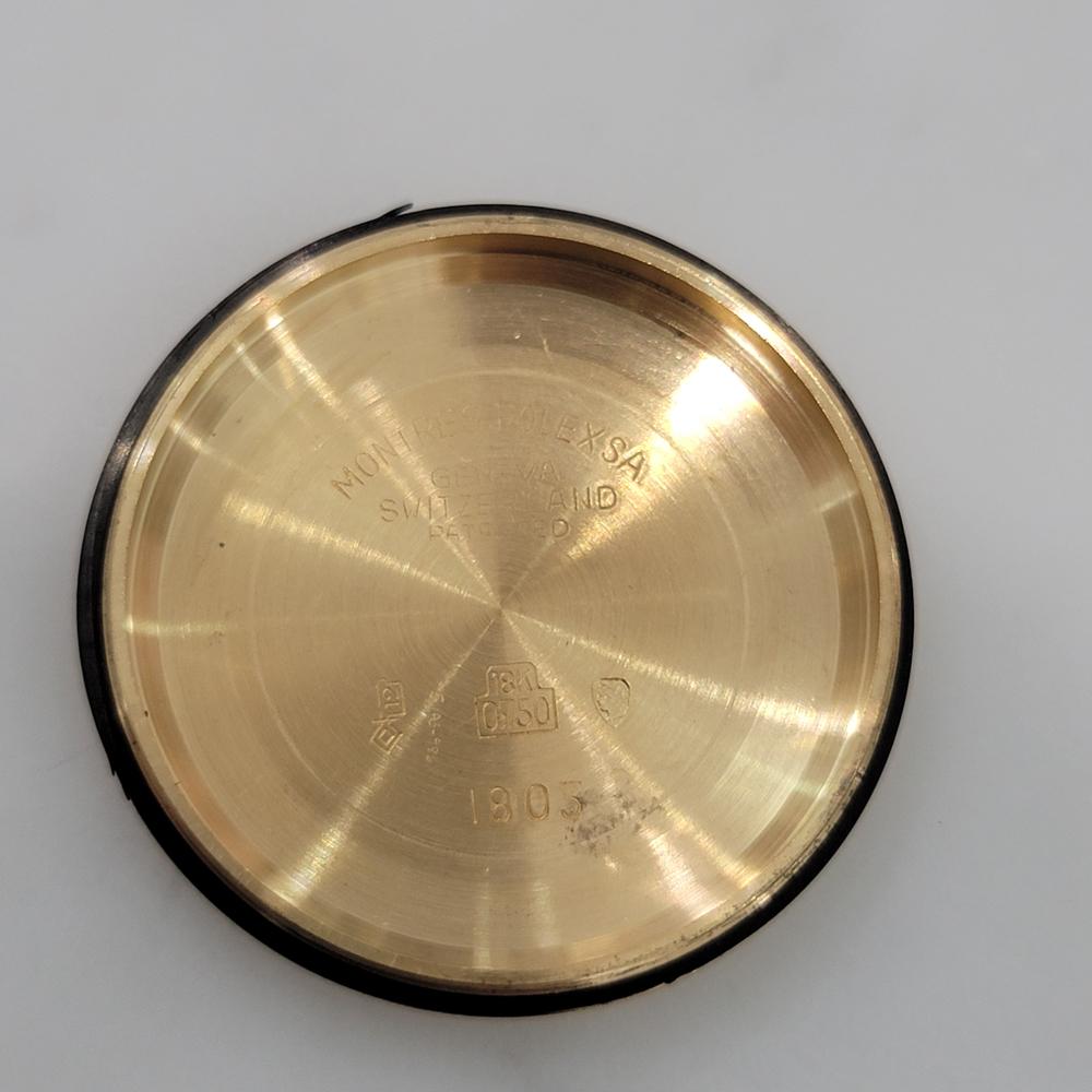 Rolex Präsident Day Date Ref 1803 18k Solid Gold 1970er Jahre Herren Automatik RA631 im Angebot 8