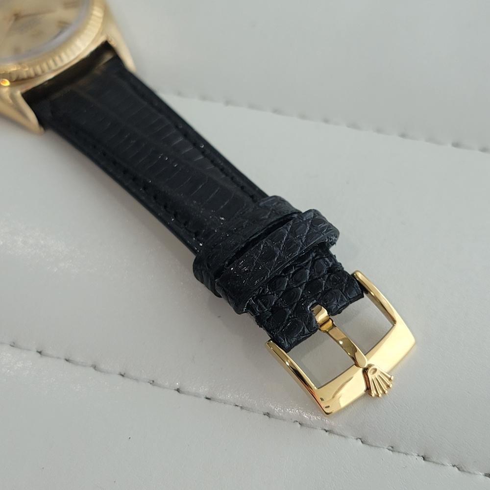 Rolex Präsident Day Date Ref 1803 18k Solid Gold 1970er Jahre Herren Automatik RA631 im Angebot 3