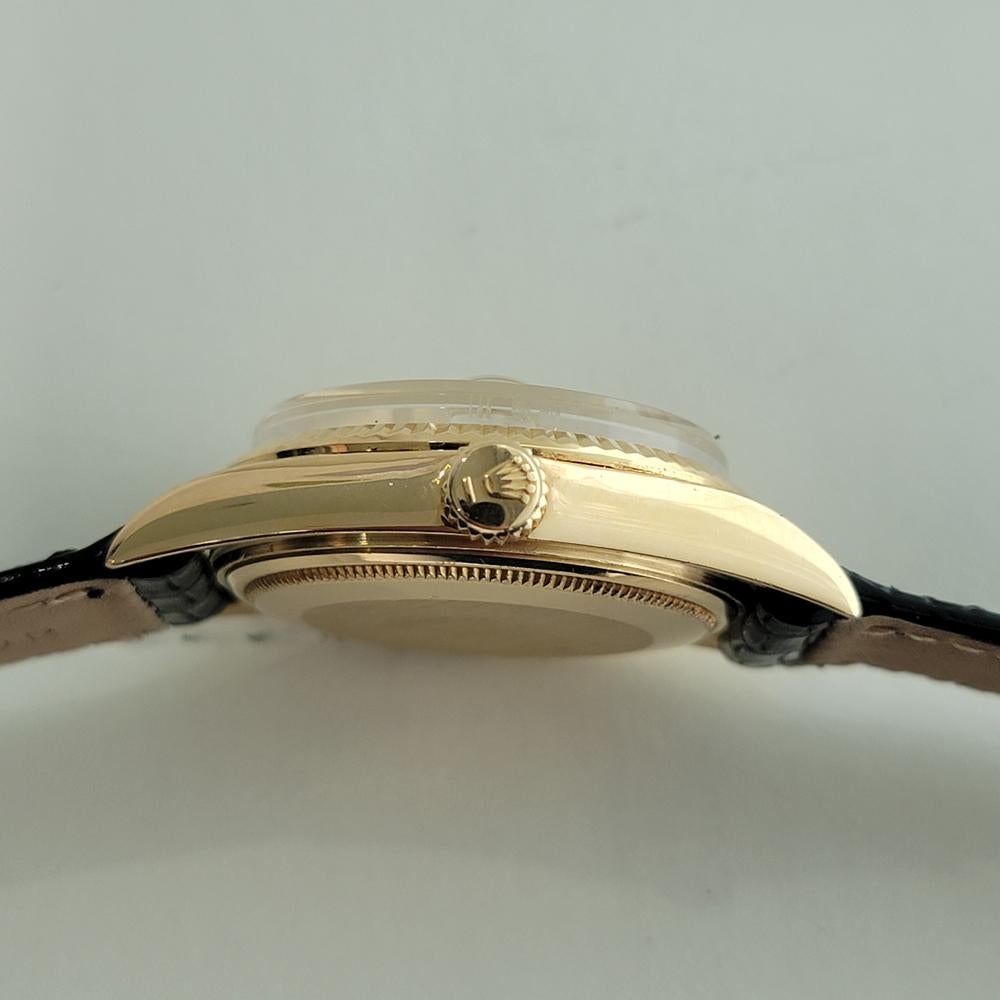 Rolex Präsident Day Date Ref 1803 18k Solid Gold 1970er Jahre Herren Automatik RA631 im Angebot 4