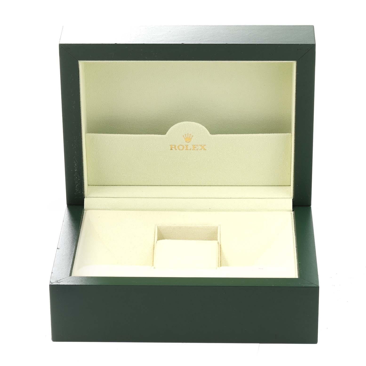 Rolex President Day-Date Or Rose Météorite Cadran Diamant Montre Homme 118235 en vente 7