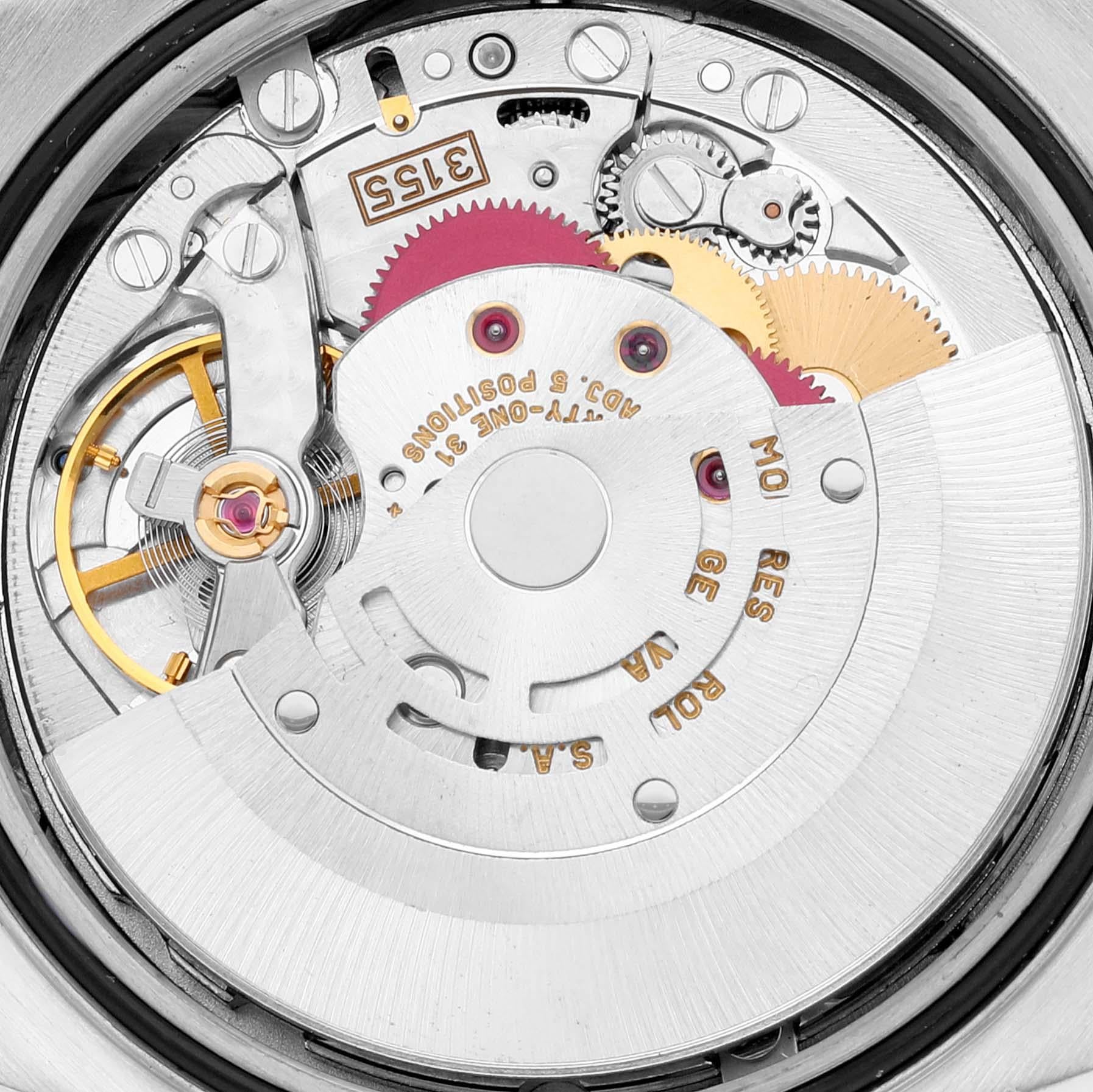 Rolex President Day-Date Tridor White Yellow Rose Gold Diamond Mens Watch 18239 en vente 4