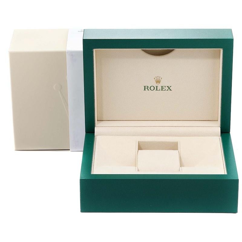 Rolex President Day-Date White Gold Blue Dial Men's Watch 118139 7