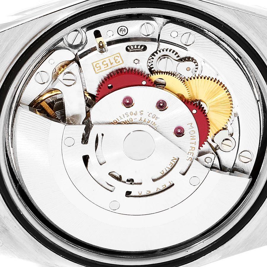 Rolex President Day-Date White Gold Diamond Dial Bezel Watch 18349 For Sale 2