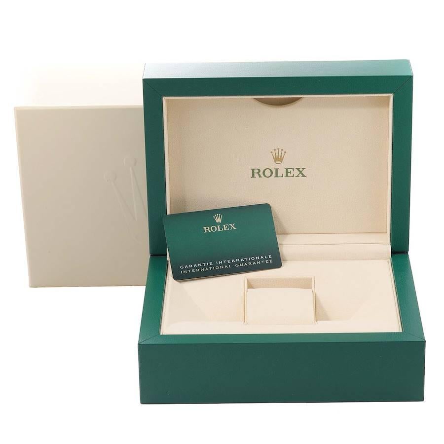 Rolex President Day-Date Or Blanc Cadran Diamant Montre Homme 128239 Inchangée 5