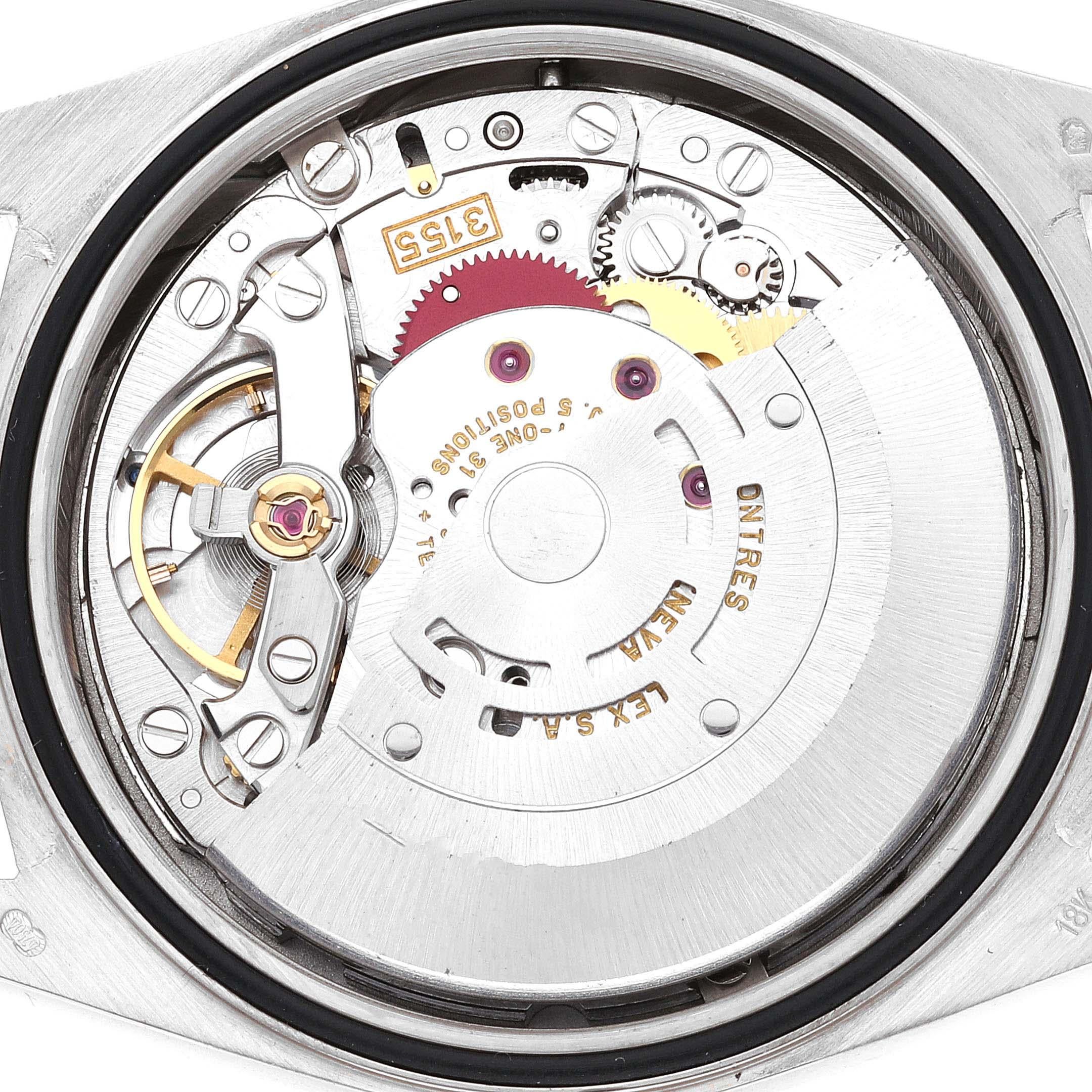 Rolex President Day-Date White Gold Myriad Diamond Dial Mens Watch 18239 For Sale 2