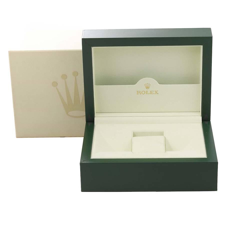 Rolex Montre President Day-Date avec cadran en or blanc et argent pour hommes 118209 en vente 6
