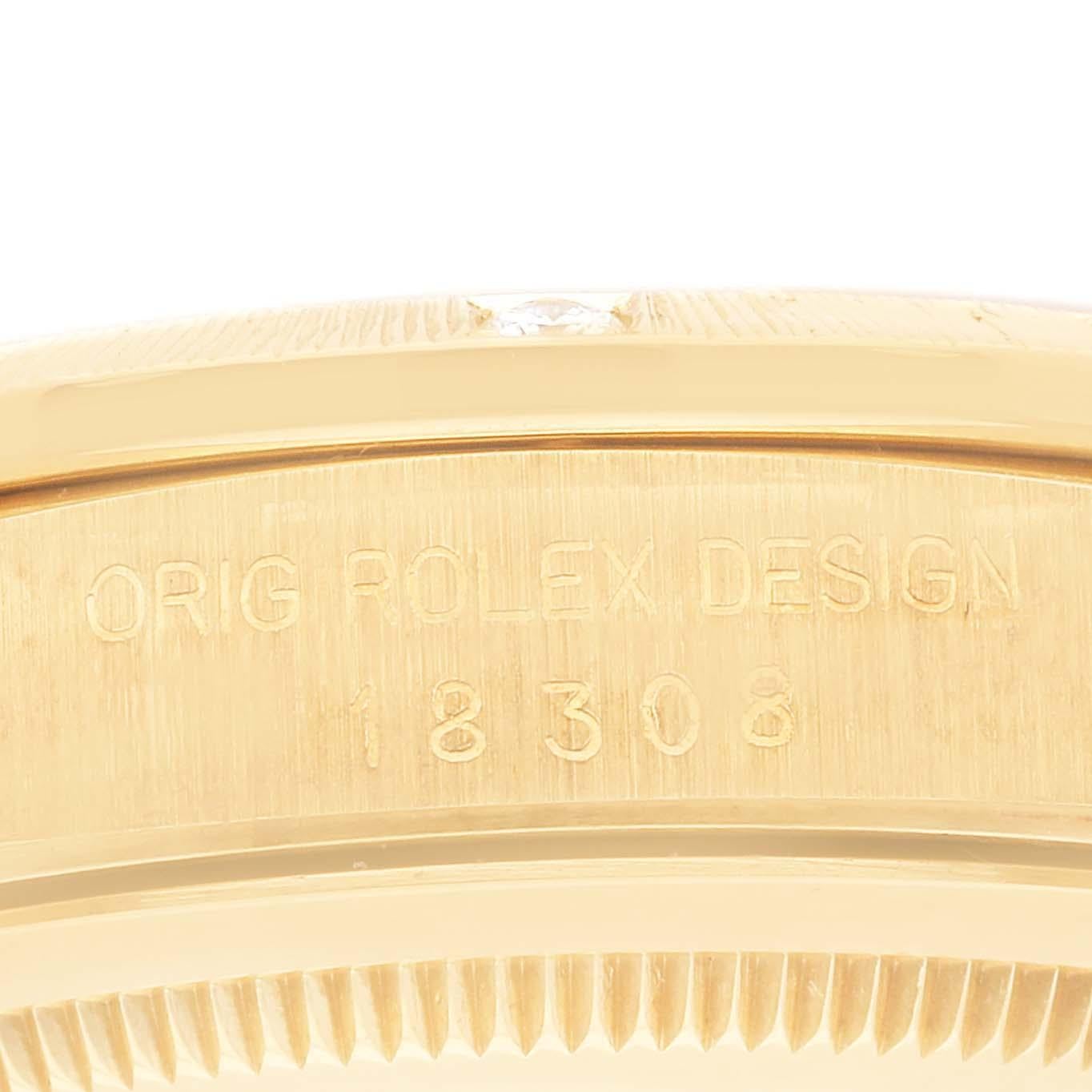 Rolex President Day-Date Montre pour hommes 18308 en vente 3