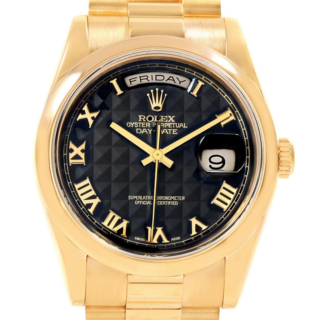 Rolex day date pyramid dial cheap
