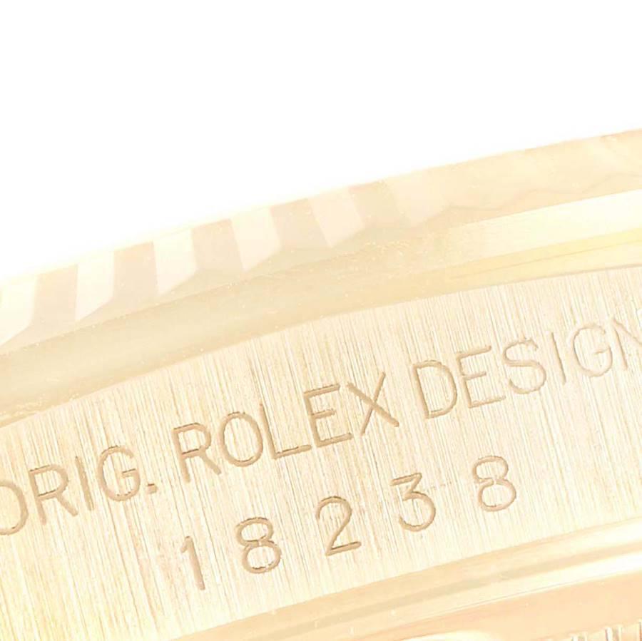 Rolex President Day-Date Yellow Gold Champagne Dial Mens Watch 18238 3